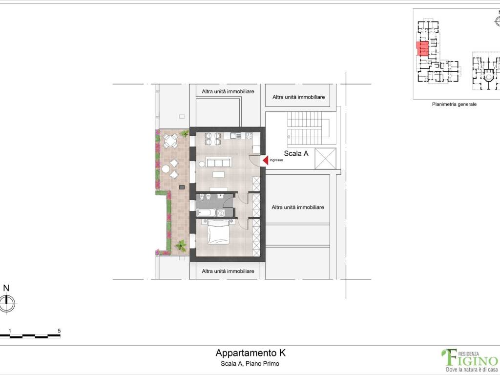 appartamento in vendita a Milano in zona Trenno