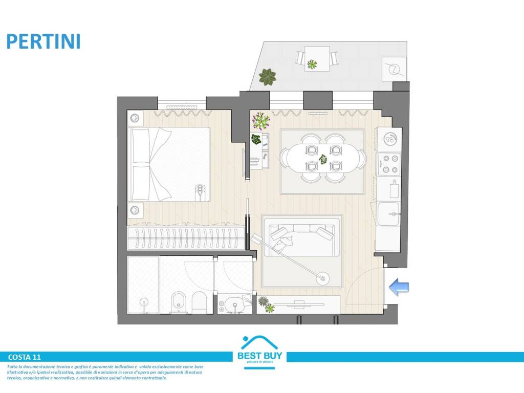 appartamento in vendita a Milano in zona Centro Direzionale