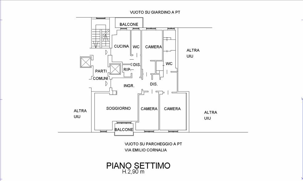 appartamento in vendita a Milano in zona Centro Direzionale