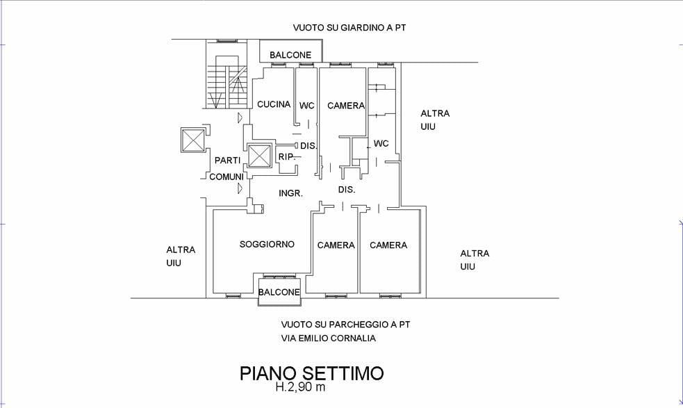 appartamento in vendita a Milano in zona Centro Direzionale