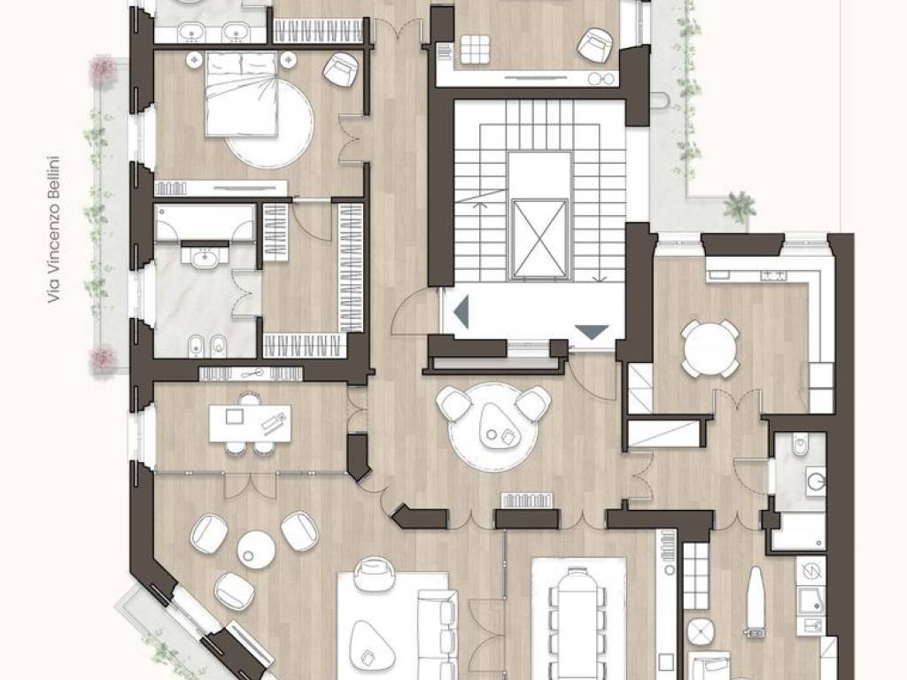 appartamento in vendita a Milano in zona Guastalla