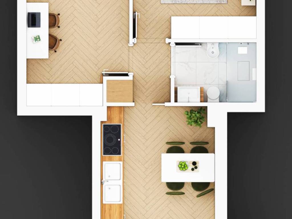 appartamento in vendita a Milano in zona Baggio