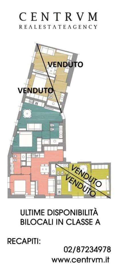 appartamento in vendita a Milano in zona Bocconi