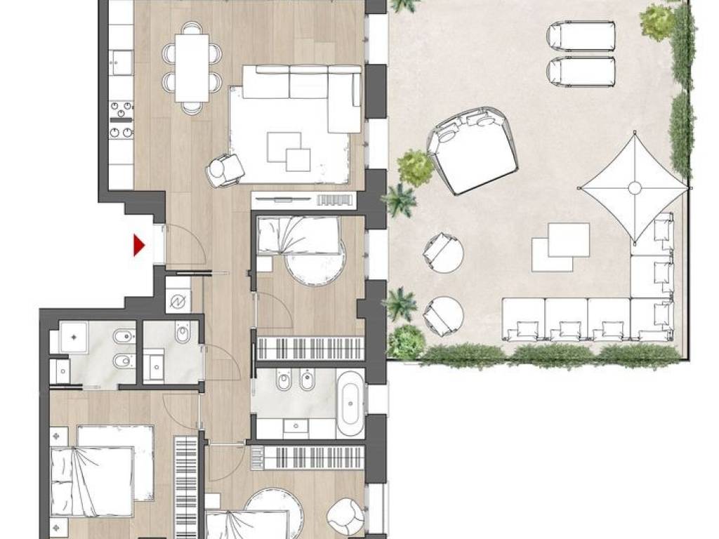 appartamento in vendita a Milano in zona Maggiolina