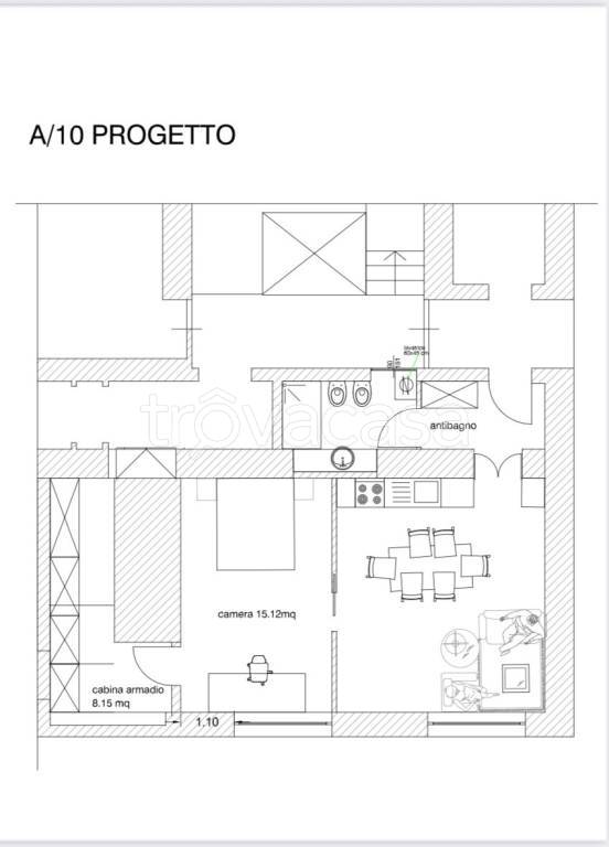 appartamento in vendita a Milano in zona Sempione