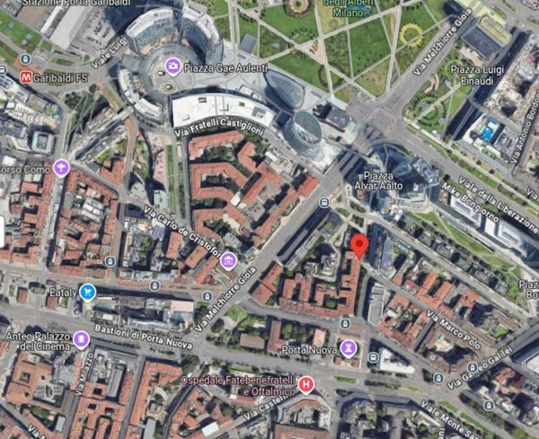 appartamento in vendita a Milano in zona Porta Nuova