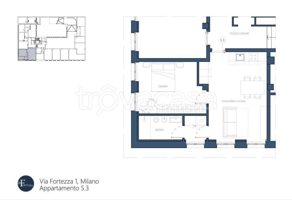 appartamento in vendita a Milano in zona Bicocca