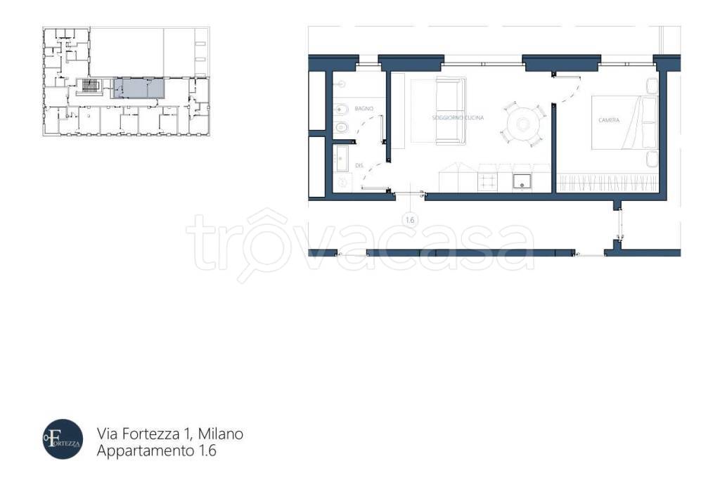 appartamento in vendita a Milano in zona Bicocca