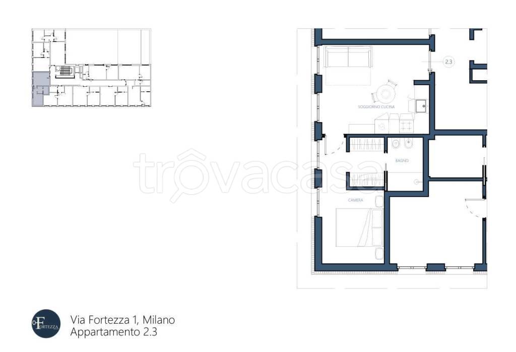 appartamento in vendita a Milano in zona Bicocca