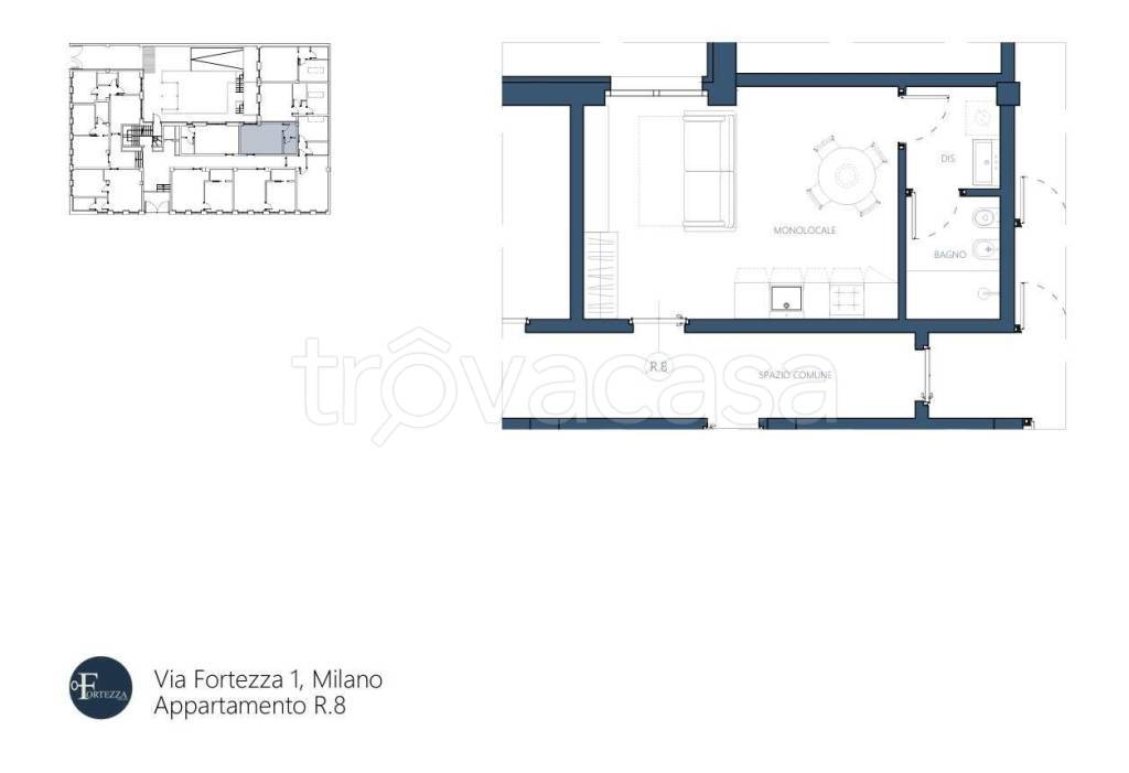 appartamento in vendita a Milano in zona Bicocca