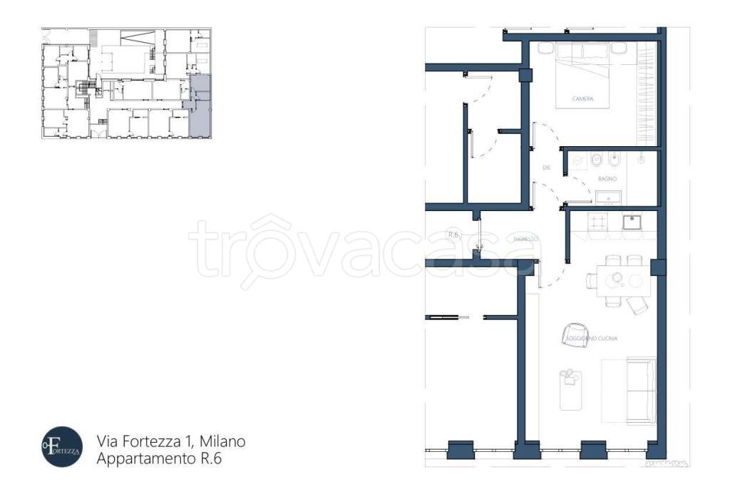 appartamento in vendita a Milano in zona Bicocca