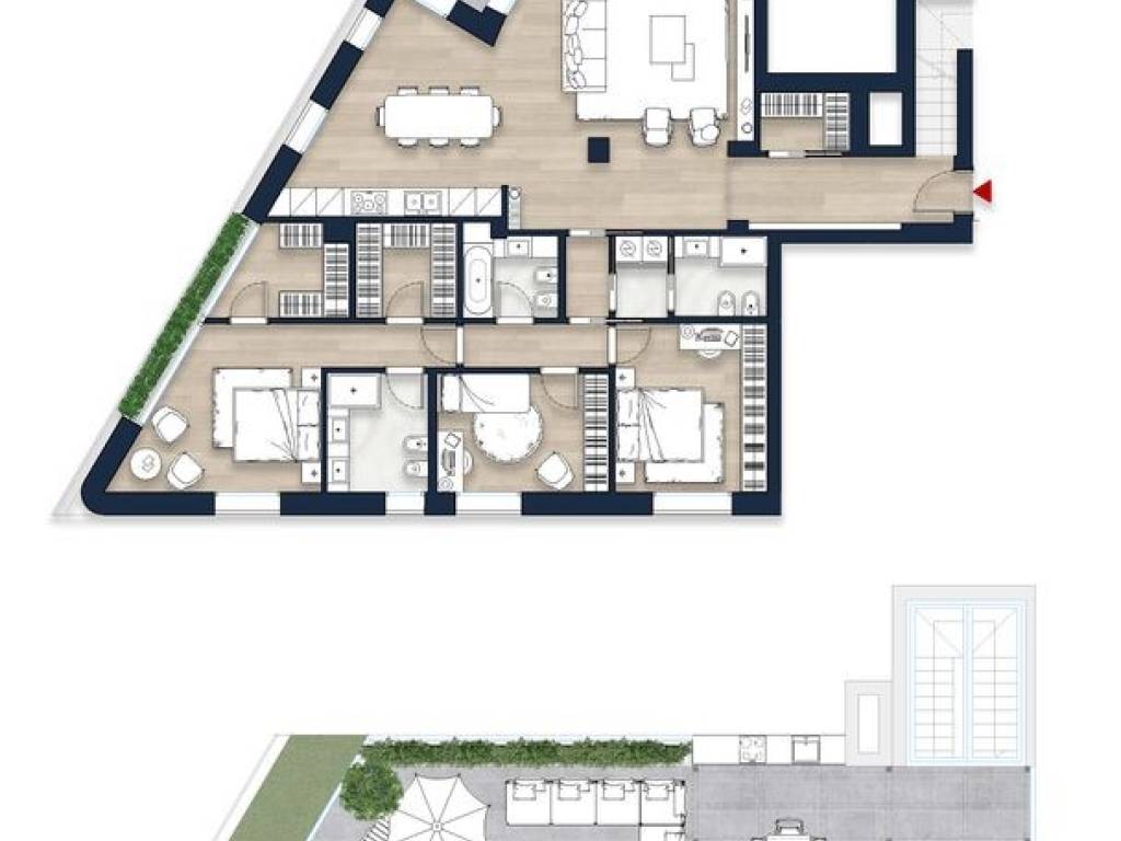 appartamento in vendita a Milano in zona Il Portello