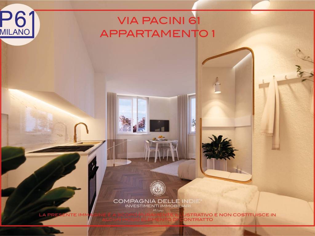 appartamento in vendita a Milano in zona Città Studi
