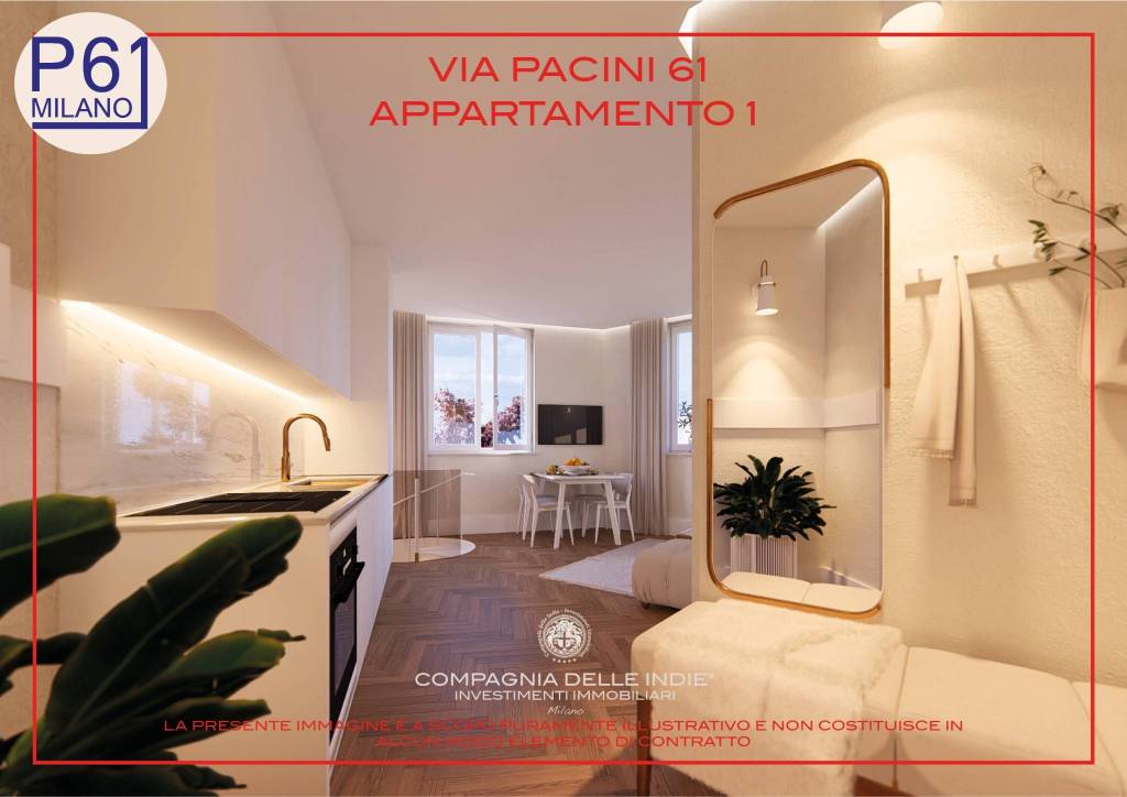 appartamento in vendita a Milano in zona Città Studi