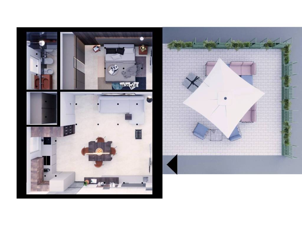 appartamento in vendita a Milano in zona Corvetto