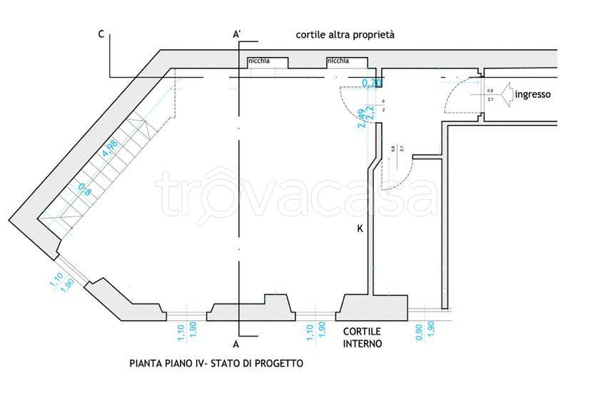 appartamento in vendita a Milano in zona Isola