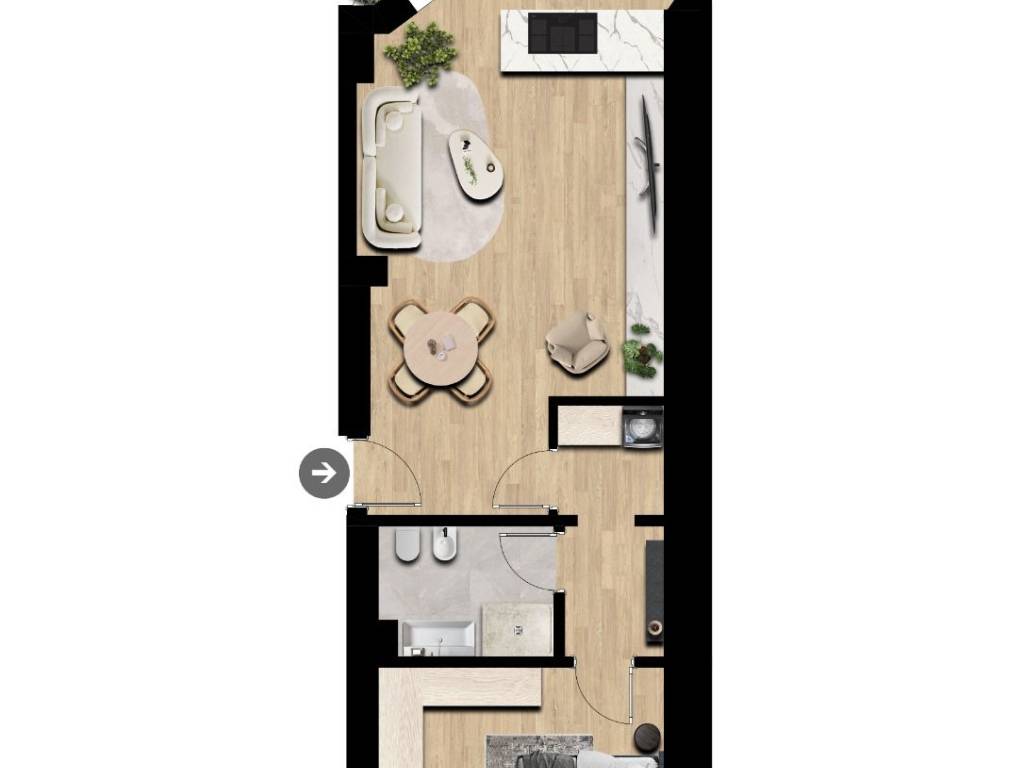 appartamento in vendita a Milano in zona Isola