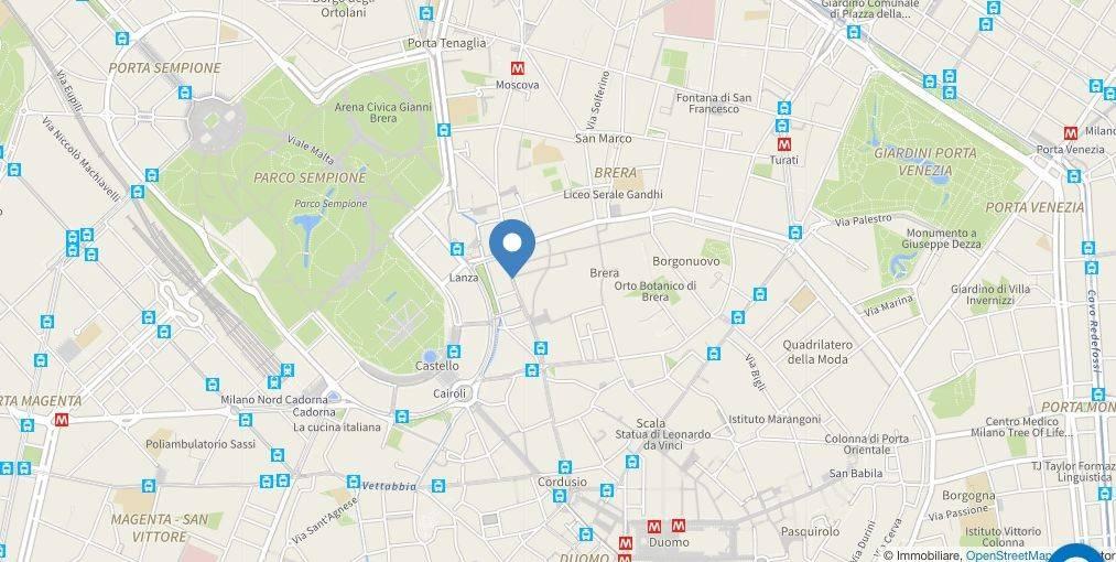 appartamento in vendita a Milano in zona Sempione