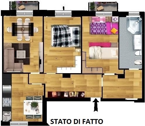 appartamento in vendita a Milano