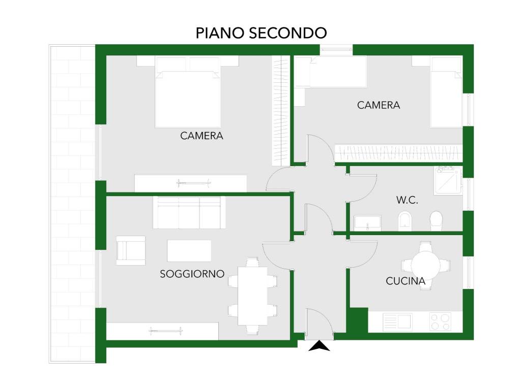 appartamento in vendita a Milano in zona Affori