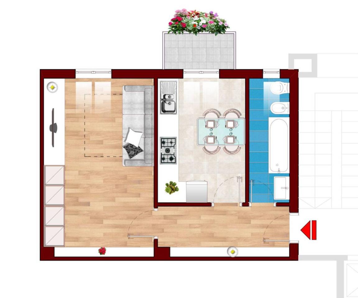 appartamento in vendita a Milano in zona Quarto Oggiaro