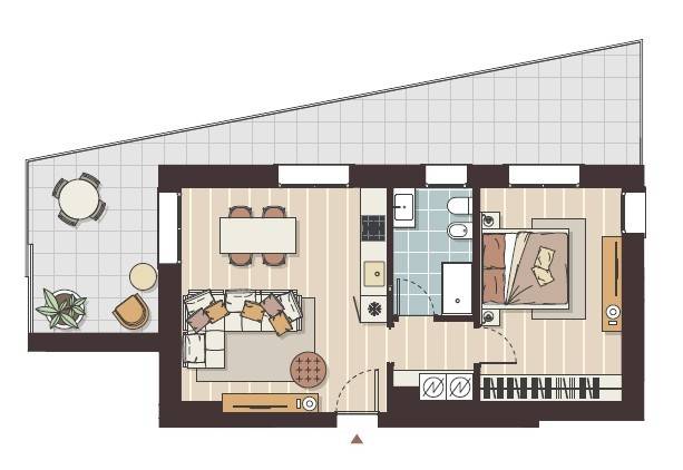 appartamento in vendita a Milano in zona Niguarda