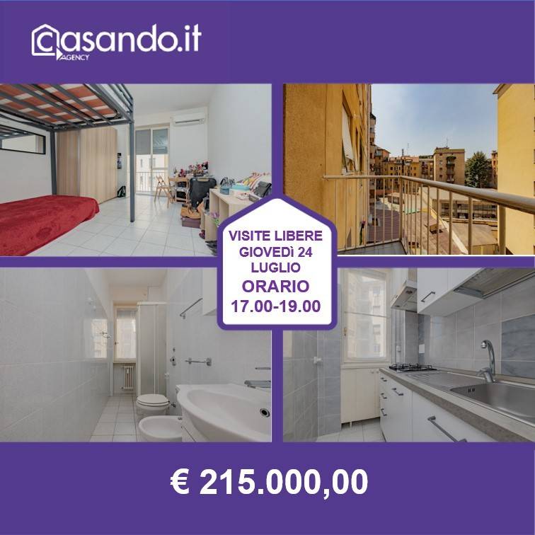 appartamento in vendita a Milano in zona Città Studi