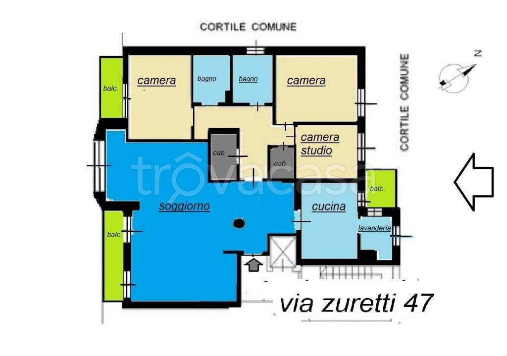 appartamento in vendita a Milano in zona Cascina dei Pomi