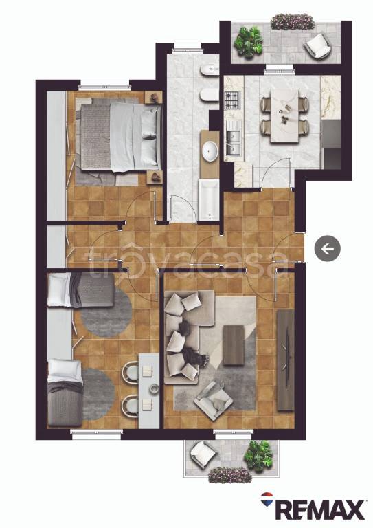 appartamento in vendita a Milano in zona Gallaratese