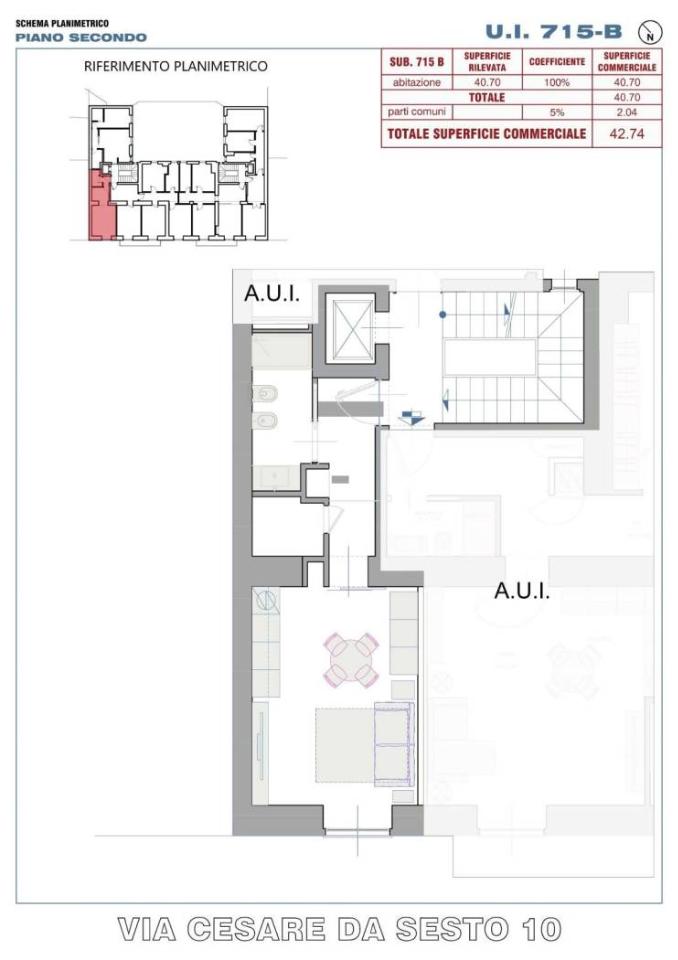 appartamento in vendita a Milano