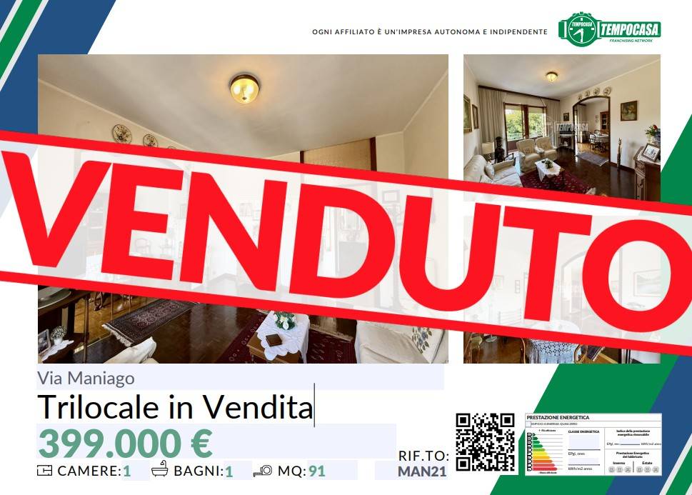 appartamento in vendita a Milano