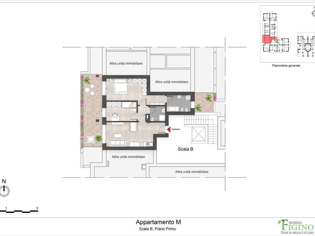 appartamento in vendita a Milano in zona Trenno