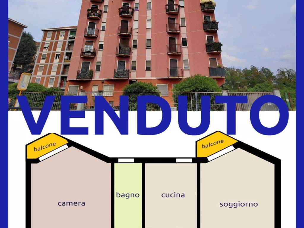 appartamento in vendita a Milano in zona Baggio