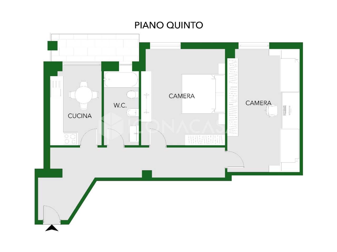 appartamento in vendita a Milano in zona Niguarda