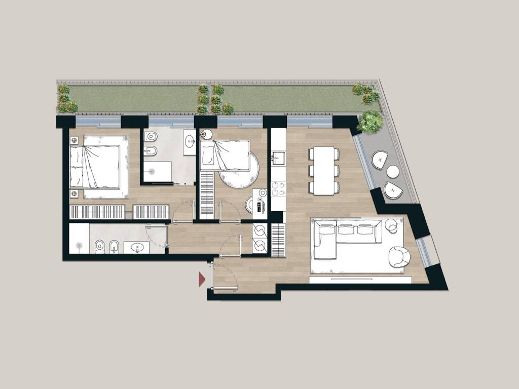 appartamento in vendita a Milano in zona Città Studi