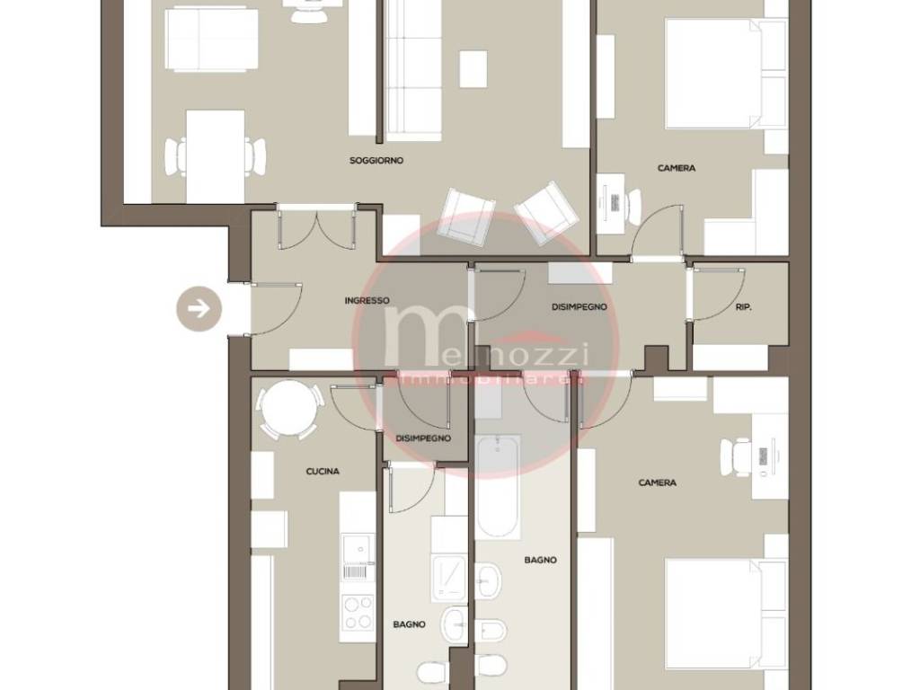 appartamento in vendita a Milano in zona Vigentino