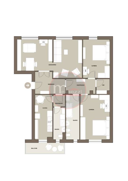 appartamento in vendita a Milano in zona Vigentino