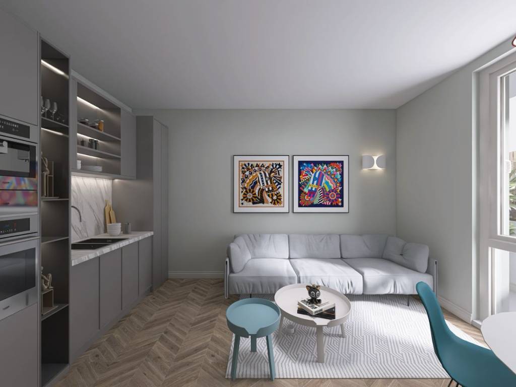 appartamento in vendita a Milano in zona Guastalla