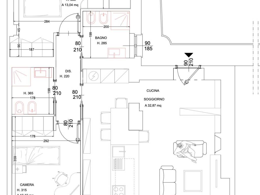 appartamento in vendita a Milano