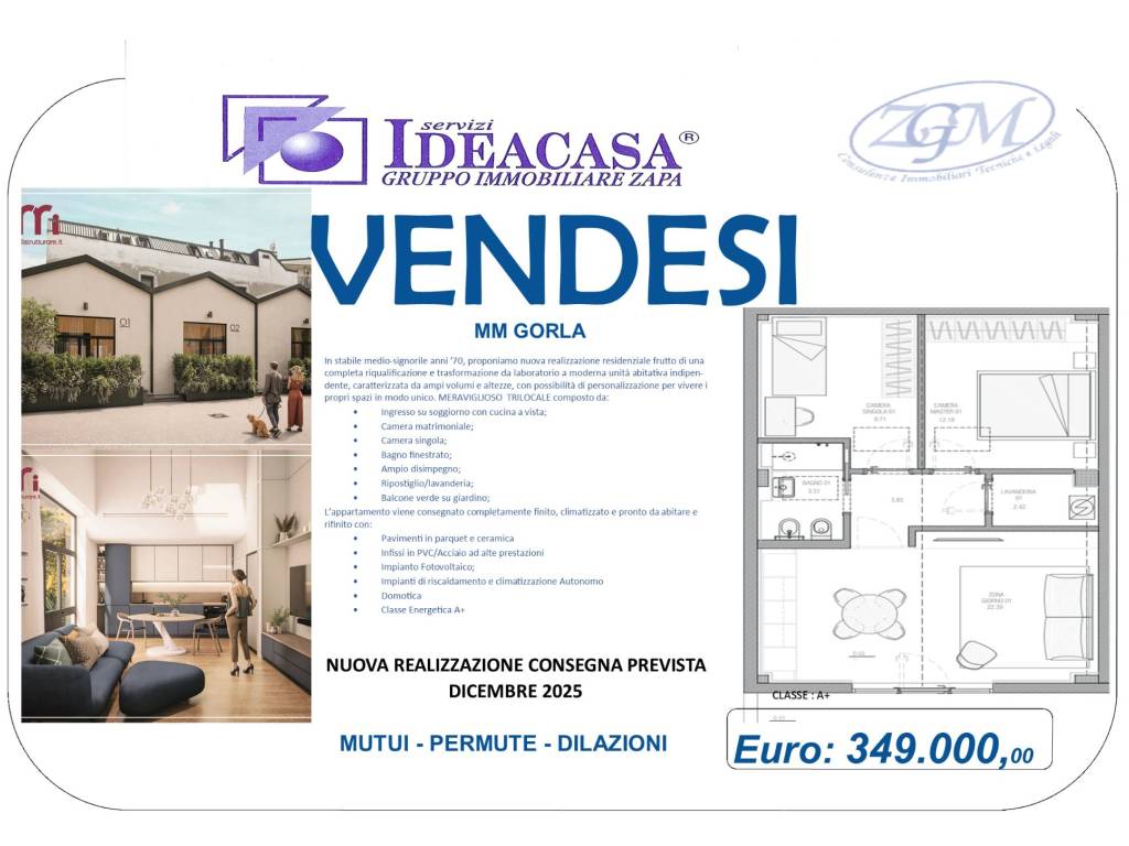 appartamento in vendita a Milano in zona Gorla