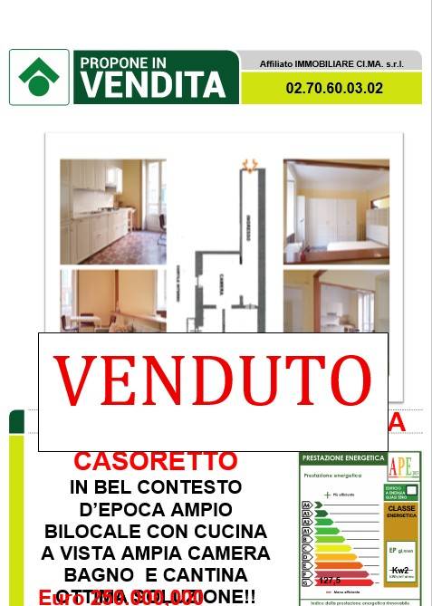 appartamento in vendita a Milano in zona Casoretto
