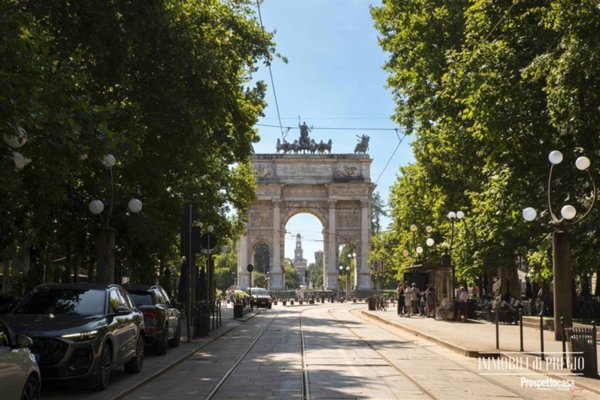 appartamento in vendita a Milano in zona Sempione