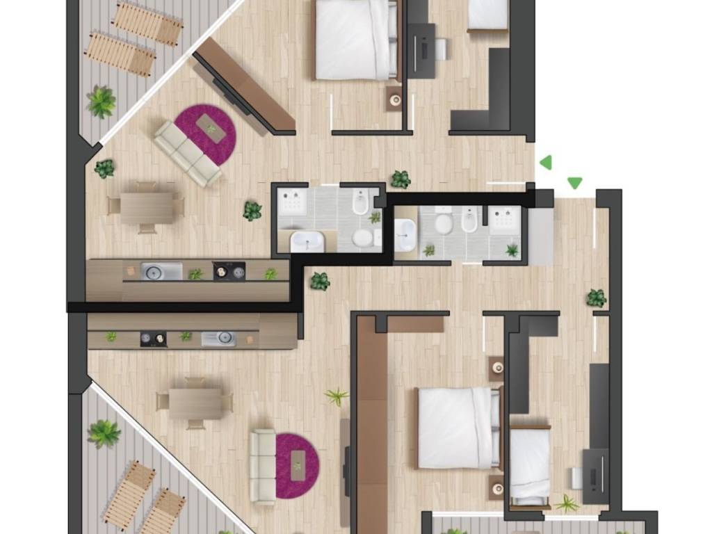 appartamento in vendita a Milano in zona Isola