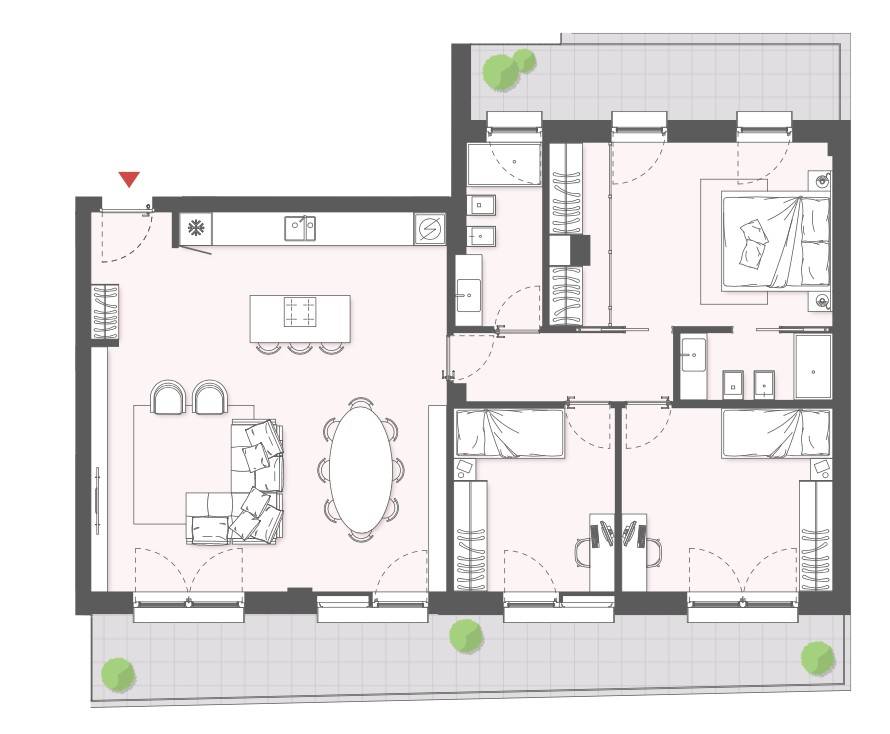 appartamento in vendita a Milano in zona Sempione