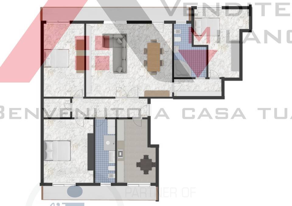 appartamento in vendita a Milano in zona Famagosta