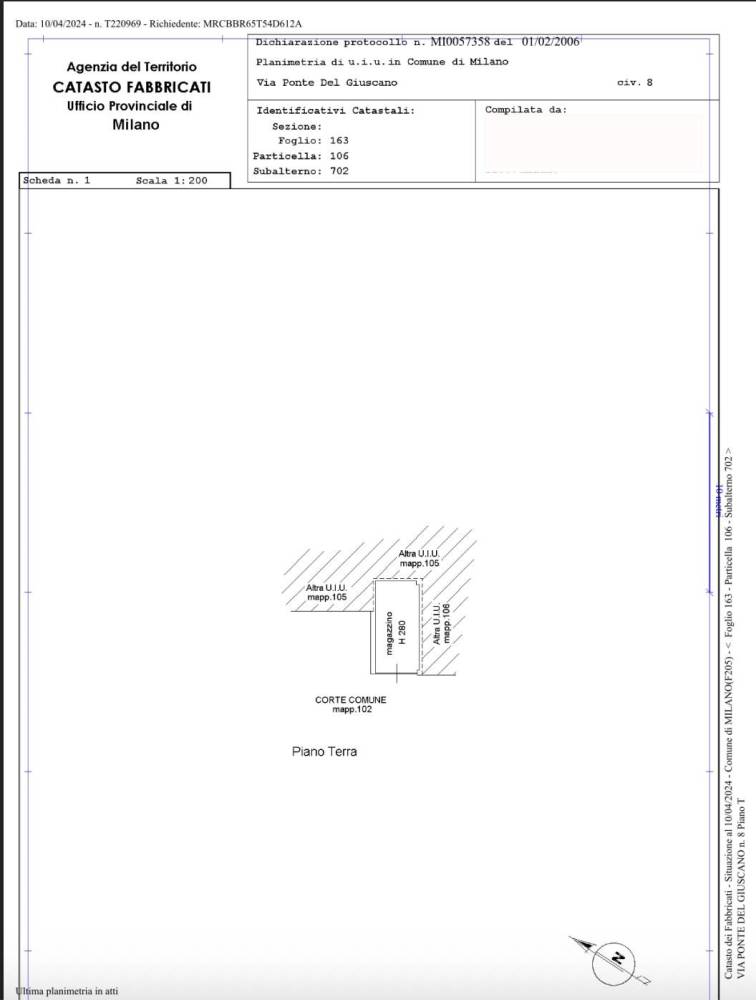 appartamento in vendita a Milano