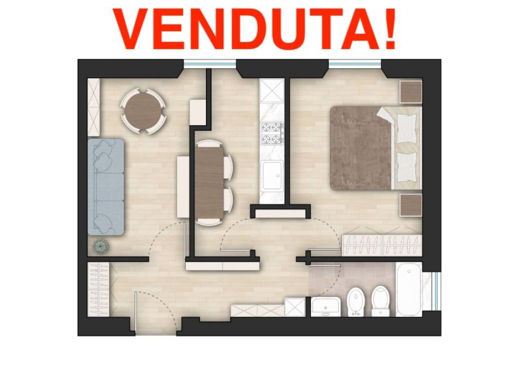 appartamento in vendita a Milano in zona Bovisa