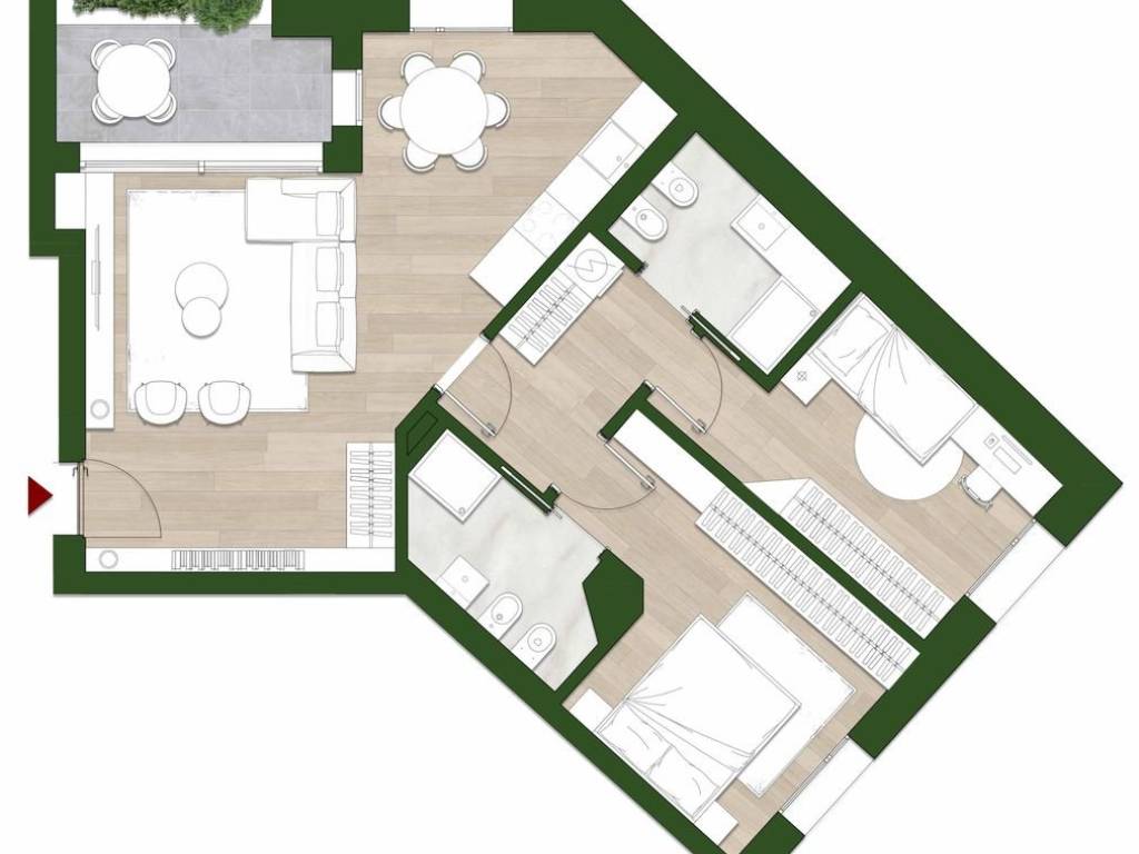 appartamento in vendita a Milano