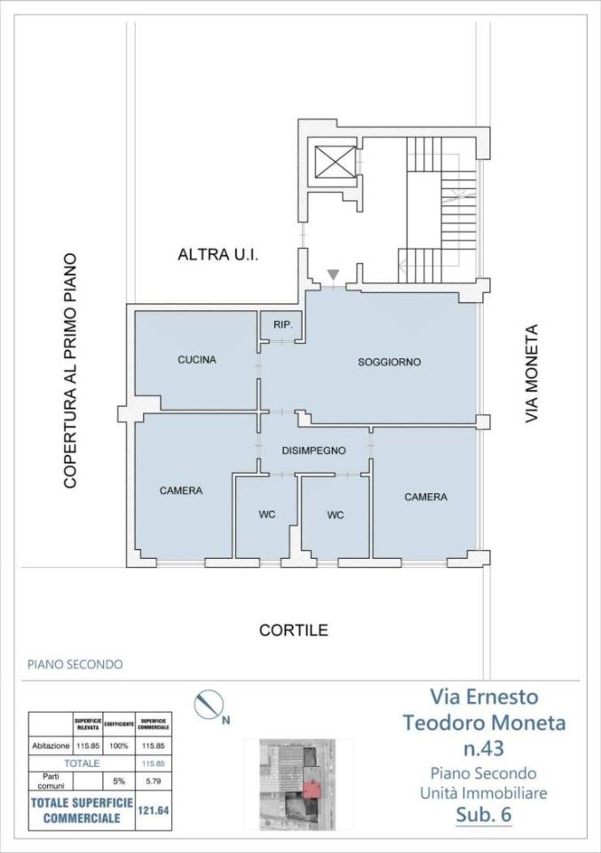 appartamento in vendita a Milano in zona Affori