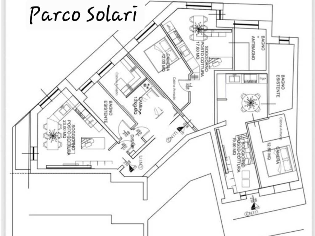 appartamento in vendita a Milano in zona Solari